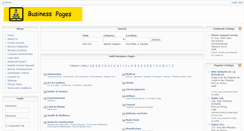 Desktop Screenshot of haitibusinesspages.com